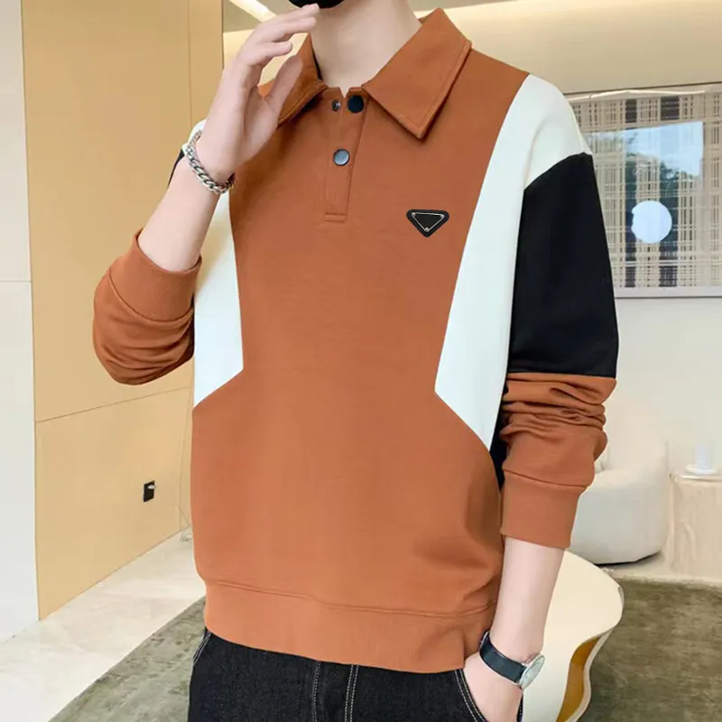 Suéteres masculinos moda casual redondo manga comprida suéter outono inverno carta impressão tricô jumper