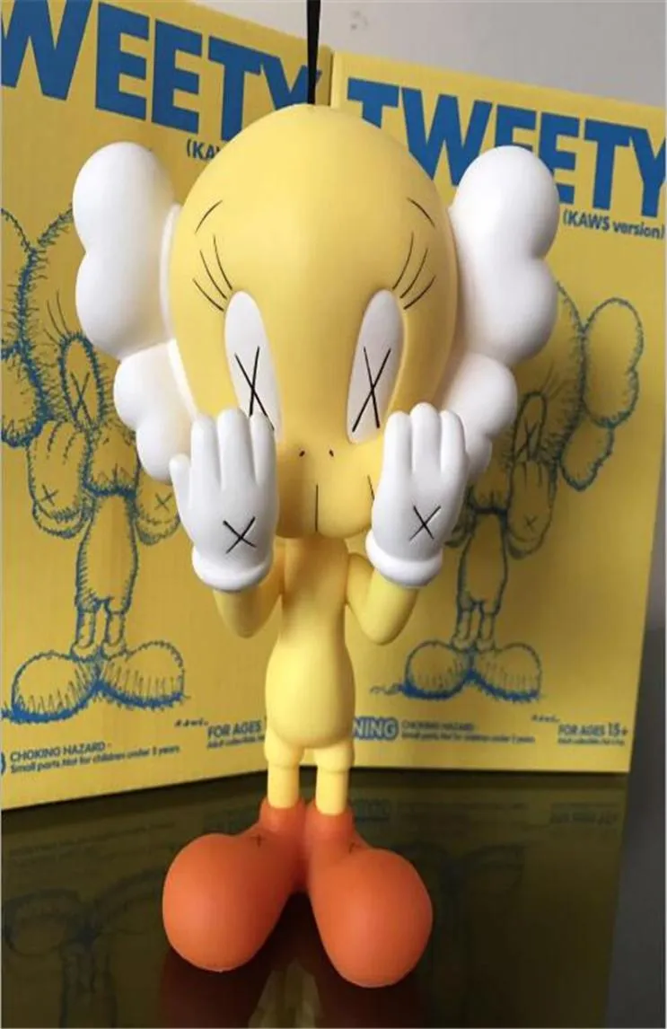 Originalfake 20CM 04KG Originalfake Companion très mignon TWEETY jouet pour boîte originale figurine modèle décorations enfants cadeau9635318