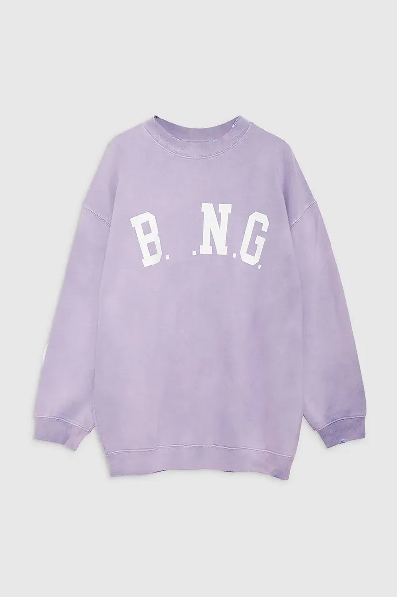 Annes Bing Mulheres Desginer Hoodie Moda Clássico Algodão Hoodies Moletom Nova Carta Bordada Solta Suéter de Lã Redondo Pescoço Hoodies AB Hoodie 366