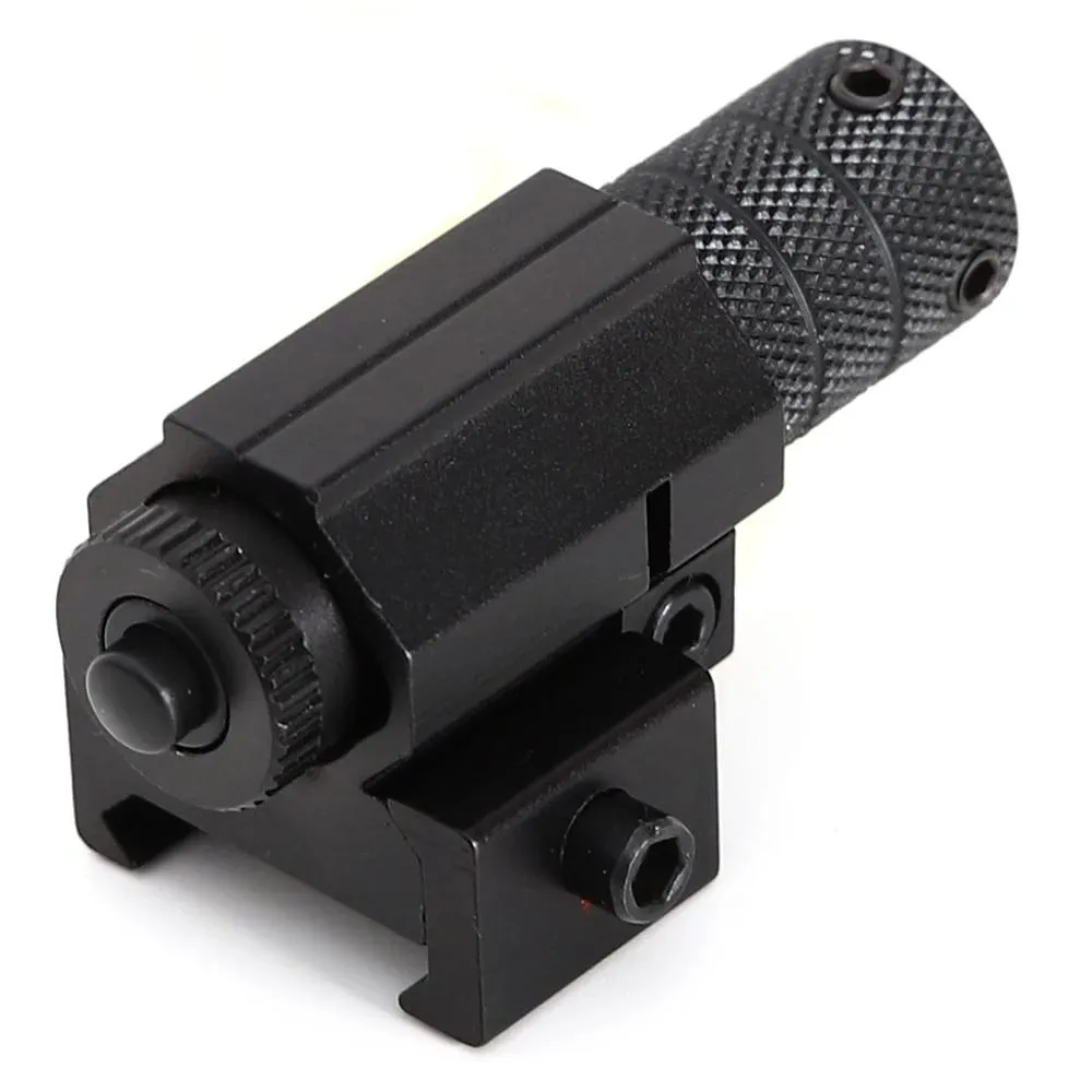 Pointers Powerful Laser Pointer Mini Red Laser Sight Picatinny Rail Mount Set for Gun Rifle Pistol Shot Airsoft Hunting Scope Accessorie