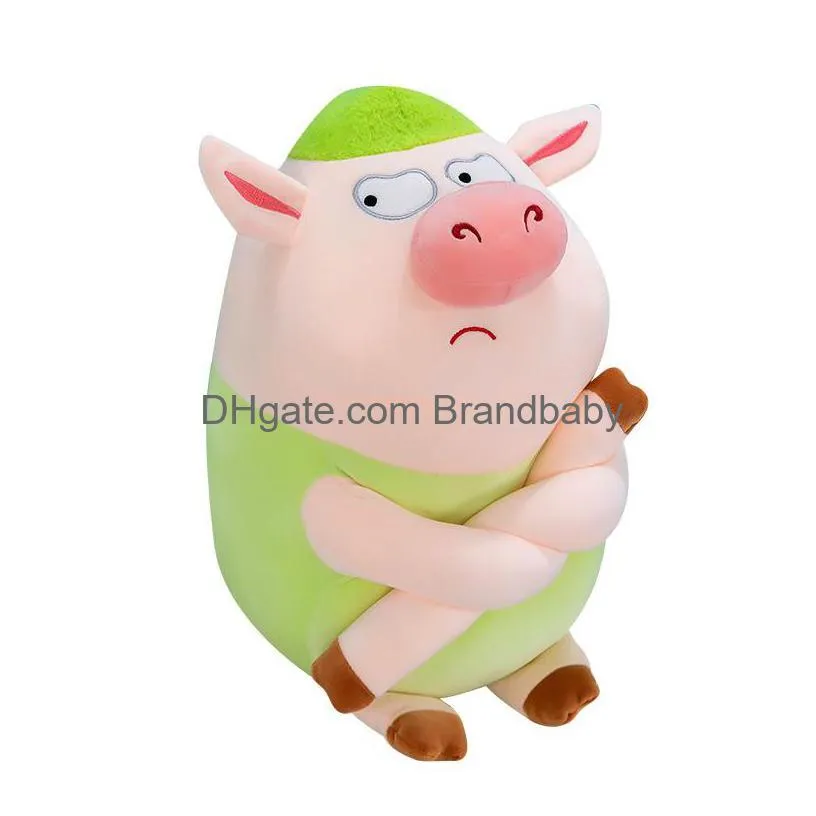 Custom Figure Stuff Prickly Pig 80Cm Hy Wy P Toy Piggy Animal Adt Pillow Christmas Gift Soft Stitch Baby Cartoon Drop Delivery Dh04U