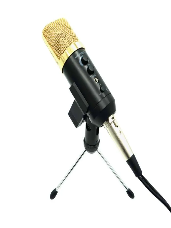 MKF400TL MKF500TL Microphone de Studio condensateur USB enregistrement sonore ajouter pilote de support pour ordinateur de téléphone portable 5855896