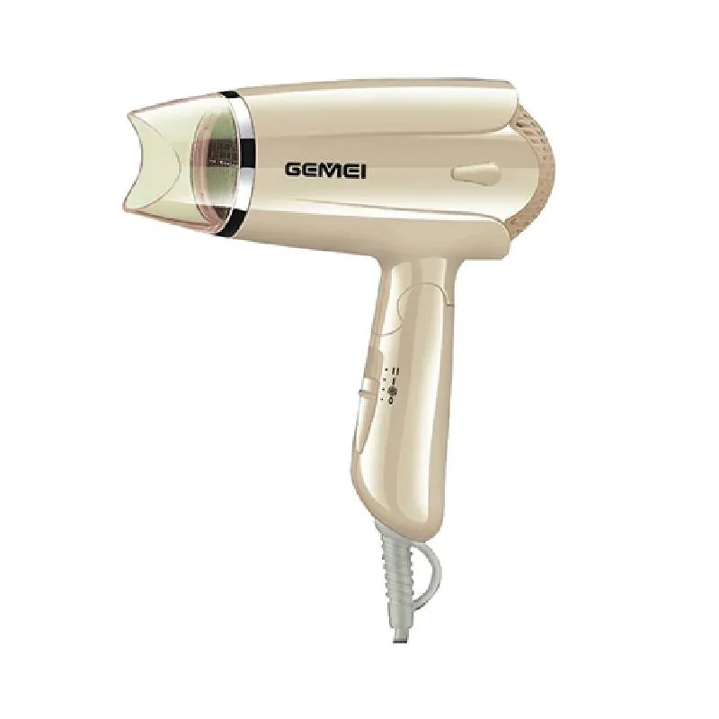 Dryers Original Geemy 1200W Professional Hair Dryer Folding Handle 3 Speed Settings 1.8m Cable corded Blow Dryer Travel Home MidSize