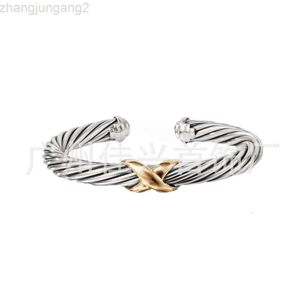 Designer David Yuman Jewelry Bracelet AaBracelet Popular Twisted Pattern 8 Cross x Open Lexus