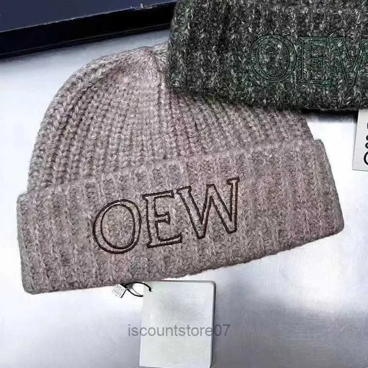 Loewee chapeau qualité officielle Designer Beanie Caps hommes femmes hiver populaire laine chaud tricot chapeau 0127mg 4656