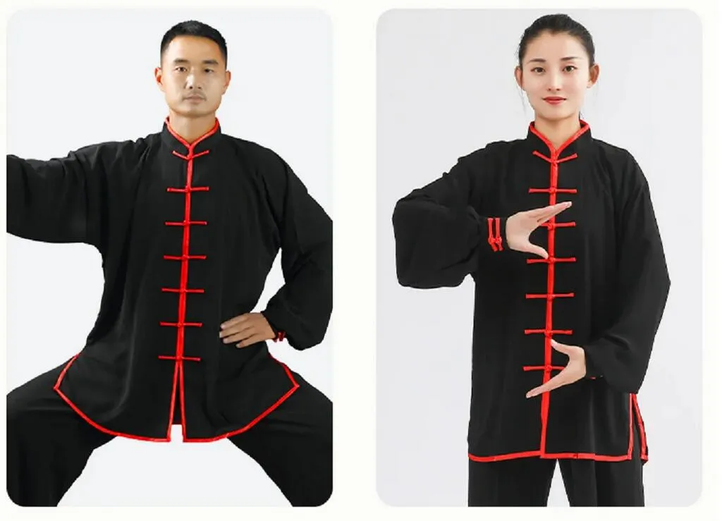 Remise Chaude Costume traditionnel chinois de Kung Fu pour hommes et femmes, vêtements de Sport de plein air décontractés, uniforme d'arts martiaux Tai chi, ensembles veste et pantalon