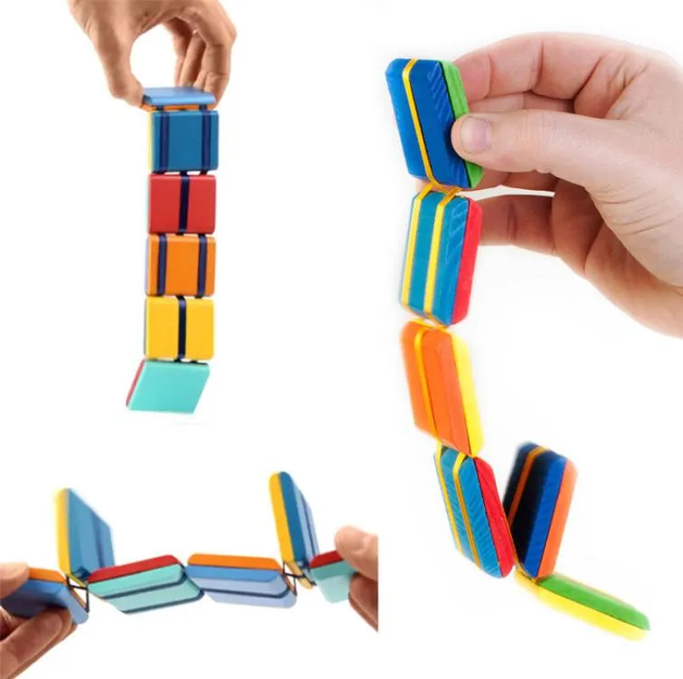 2021 Nuovo Flipo Flip colorato Flap Ladder Cambia illusione visiva Novità giocattolo per bambini Gift1528527