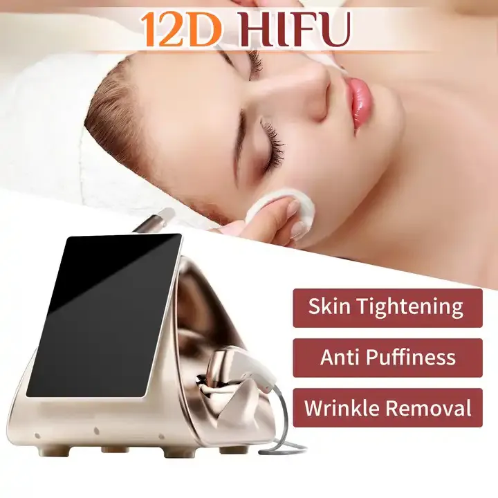 Máquina hifu ultra max 7d 10d 12d 2 en 1 360 círculo TT ultra max 7d 10d 12d lifting facial eliminación de arrugas estiramiento de la piel venta superior