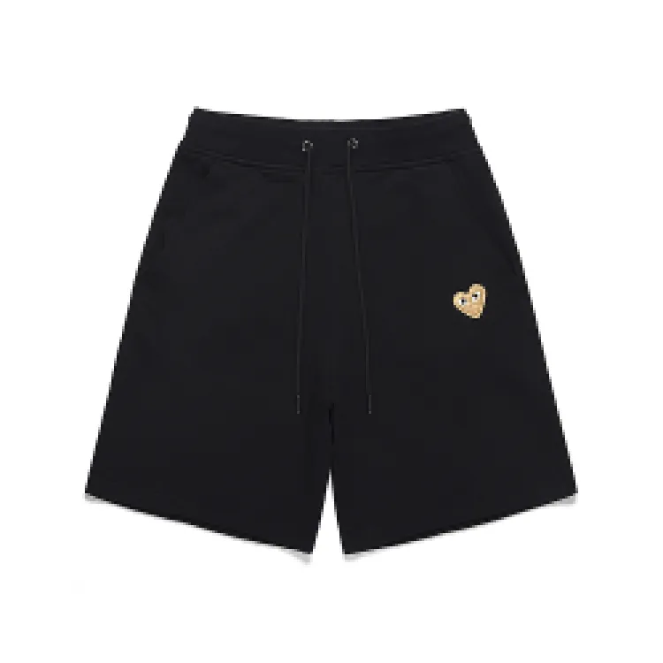 Black Comme des Garçons Black Drawstring Shorts