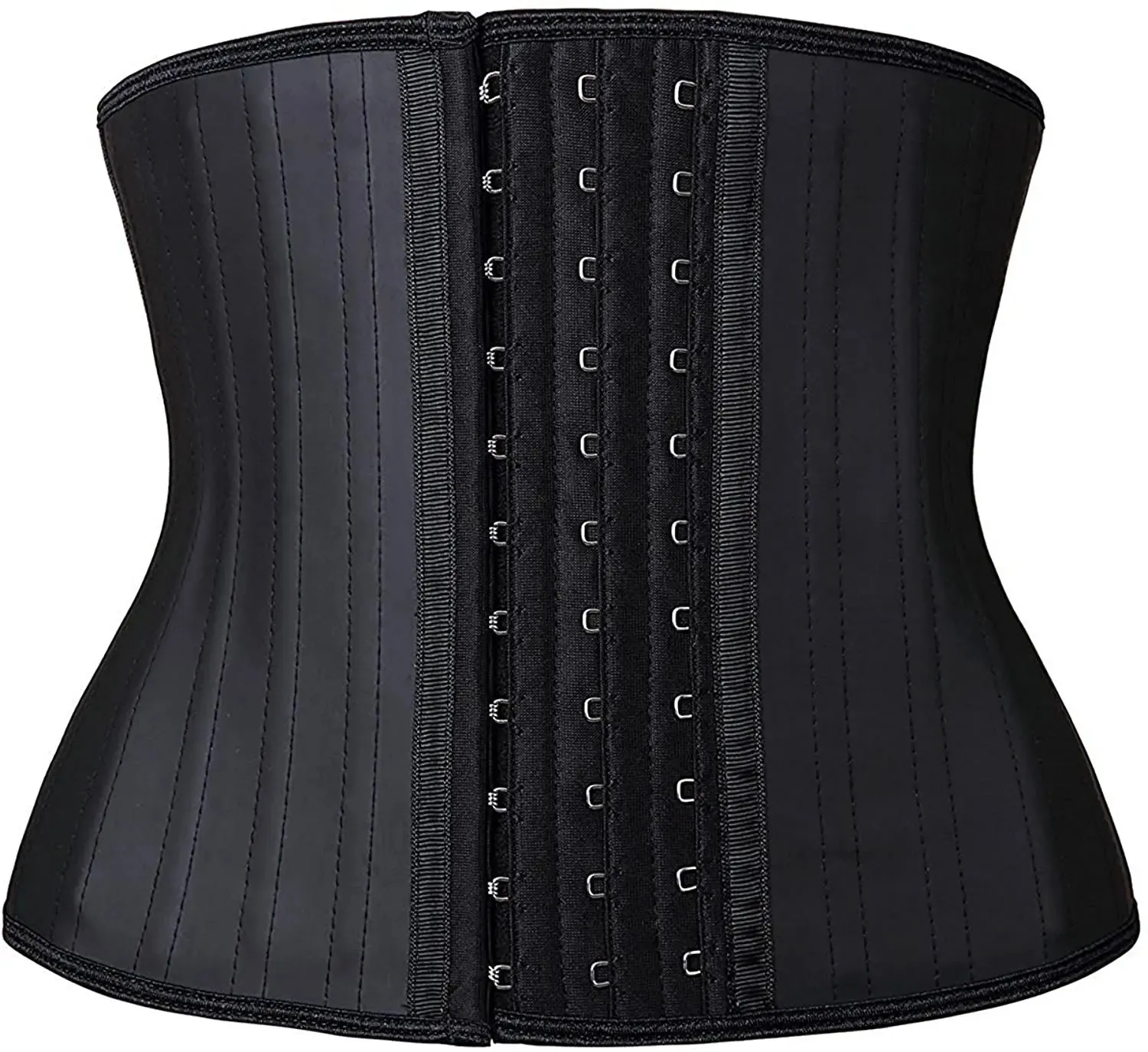 Kort överkropp korsett midjetränare latex kropp formade kvinnor mage shaper mag mantel slimming bälte modellering band viktminskning 240112