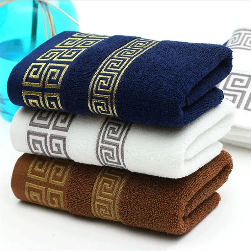 Absorbent Terry Towel Set For Adults Designer Cotton Bath And Boutique ...