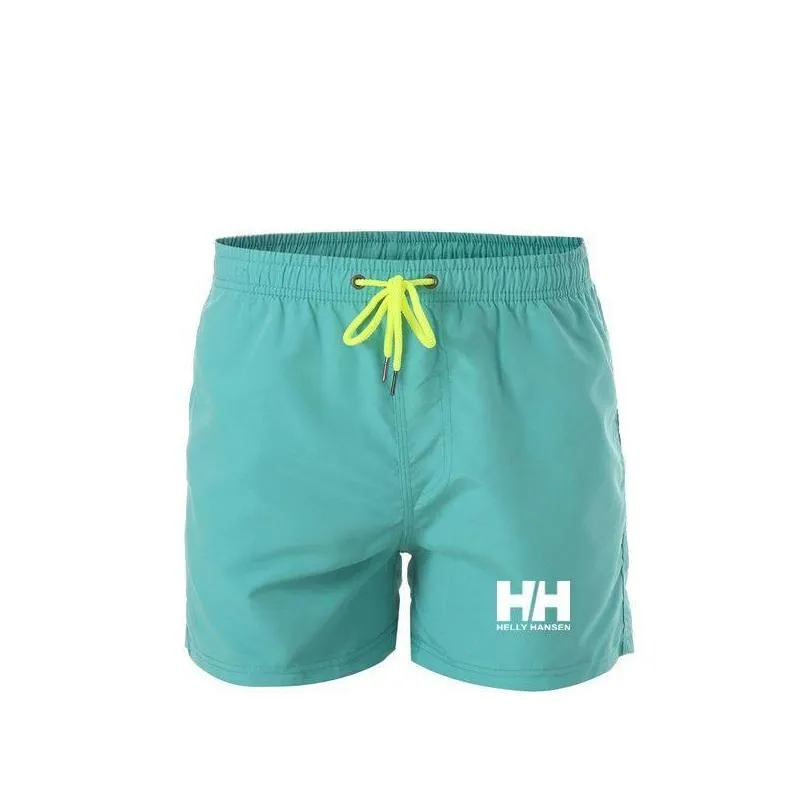 Herrbyxor herr mesh fodrade simning shorts nylon snabb torr badkläder män korta surfstammar strand fritid sport slitage baddräkt bri dhcfx