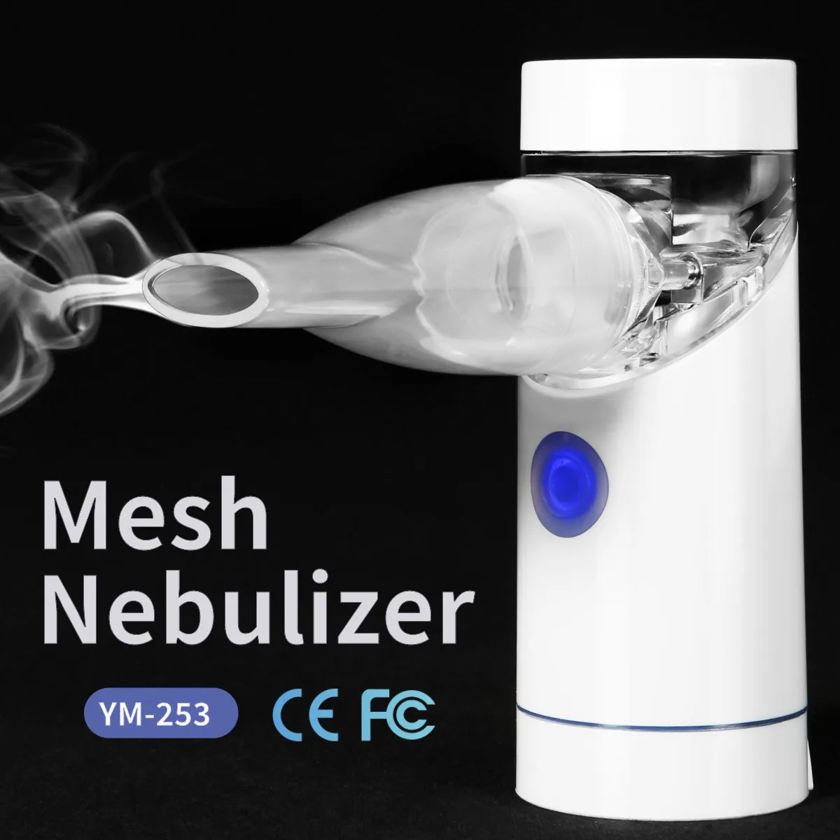 Mini nebulizador portátil para adultos, famílias, bebês, crianças e animais de estimação em geral - Nebulizador portátil silencioso