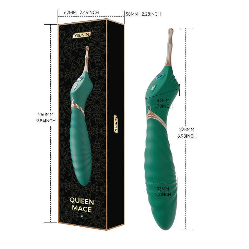 Wand Vibrator with Silicone Head Cover, Silent Double AA Battery Power,  Queen's Staff Demon Purple from Dhgate Vibrators - price 75.26