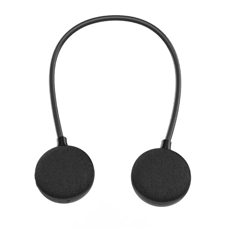 Konuşmacılar Rockmia Neck Konuşmacı EBS906 Bluetooth 5.0 Giyilebilir Kablosuz TF Kart Müzik Oyuncusu Ev Açık Yürüyüş Bisiklet