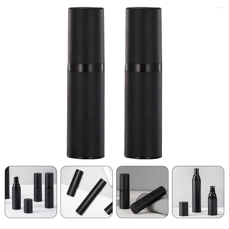 Depolama Şişeleri 2 PCS 15ml Plastik Sprey Şişesi Boş ince sis atomizer parfüm püskürtücü