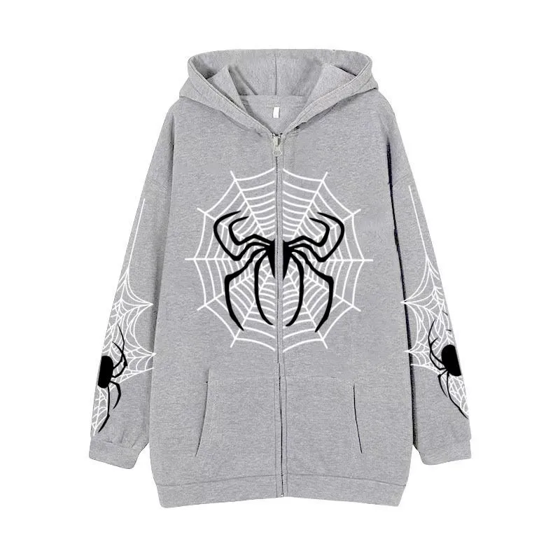 Designer Men's Spider Hoodie Pants Par Style Casual Sweatshirt Loose Fashion Blazer Hoodie tröja