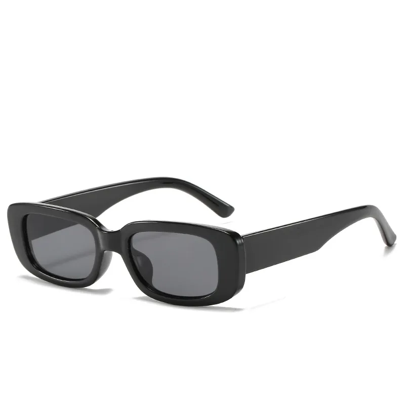 Neue Retro-Sonnenbrille mit ovalem Rahmen, trendige Sonnenbrille, modischer kleiner Rahmen, vielseitige Sonnenbrille