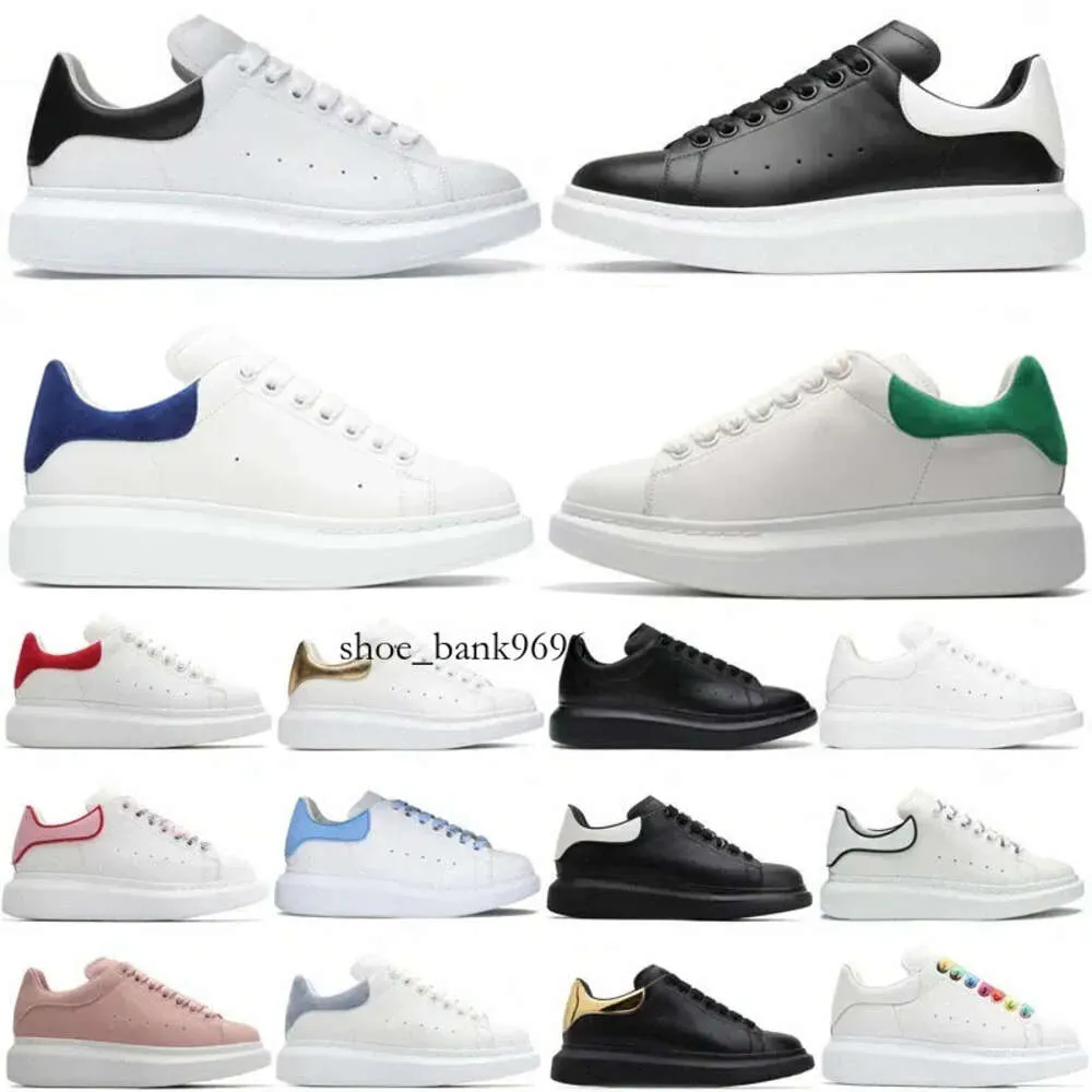 2024 Shoes Designer Casual Oversized Platform Sneaker Mens Women White Black Leather Suede Velvet Flats Lace Up Chaussures De Espadrilles Sports Trainer 35-45