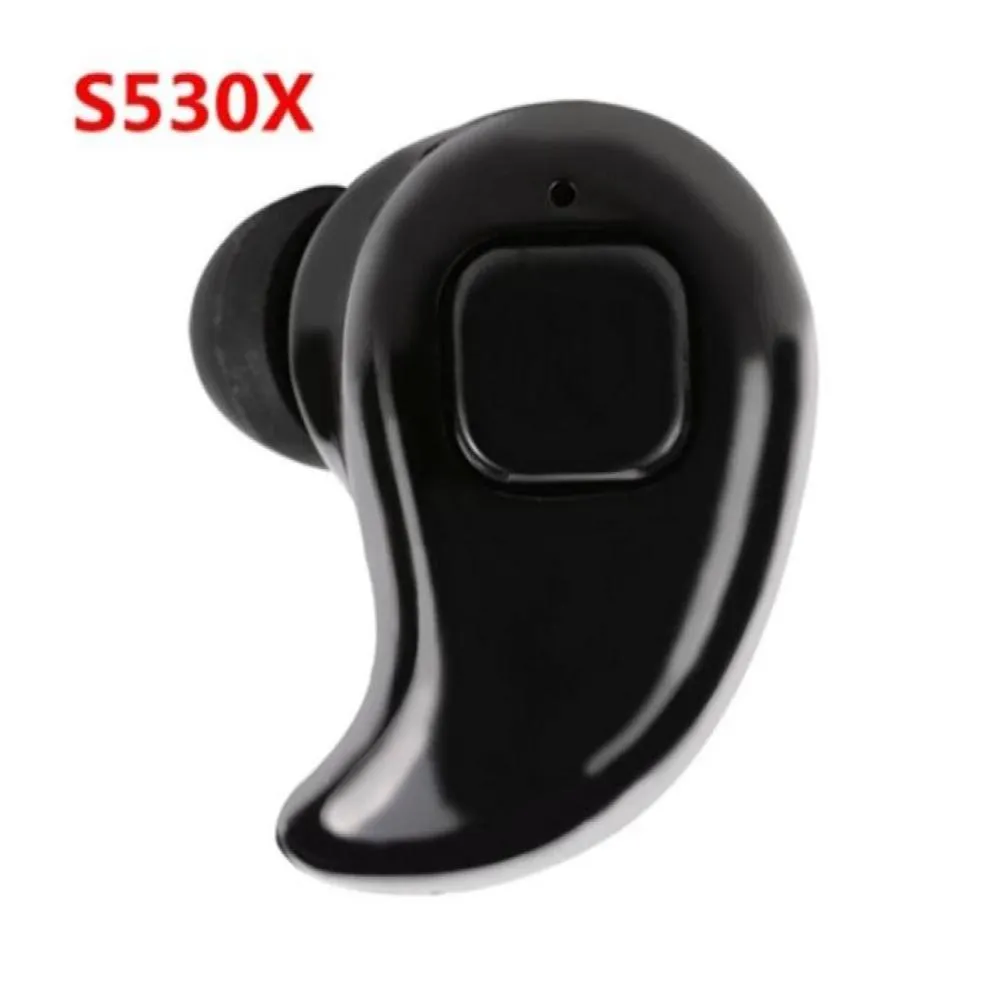 S530X S650 Mini fone de ouvido Bluetooth Fones de ouvido sem fio com microfone HiFi Hands Sport Headset Auriculares Retail24615539691938