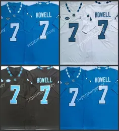 2023 NCAA North Carolina Tar Heels Football Jersey 7 Sam Howell