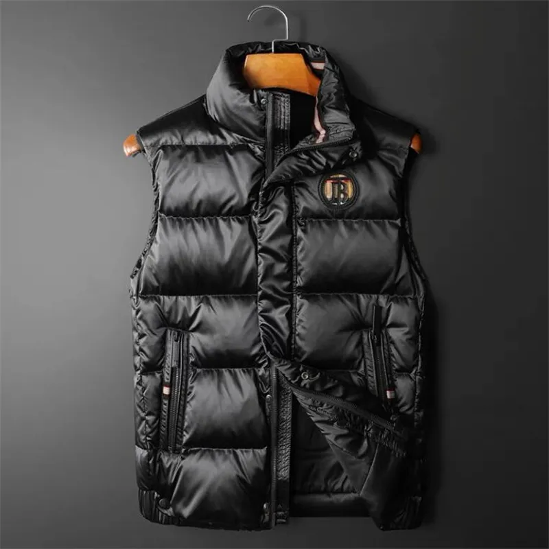 Gilet Polaire sans Manches pour Homme Hiver Chaud Gilet Epais Col V