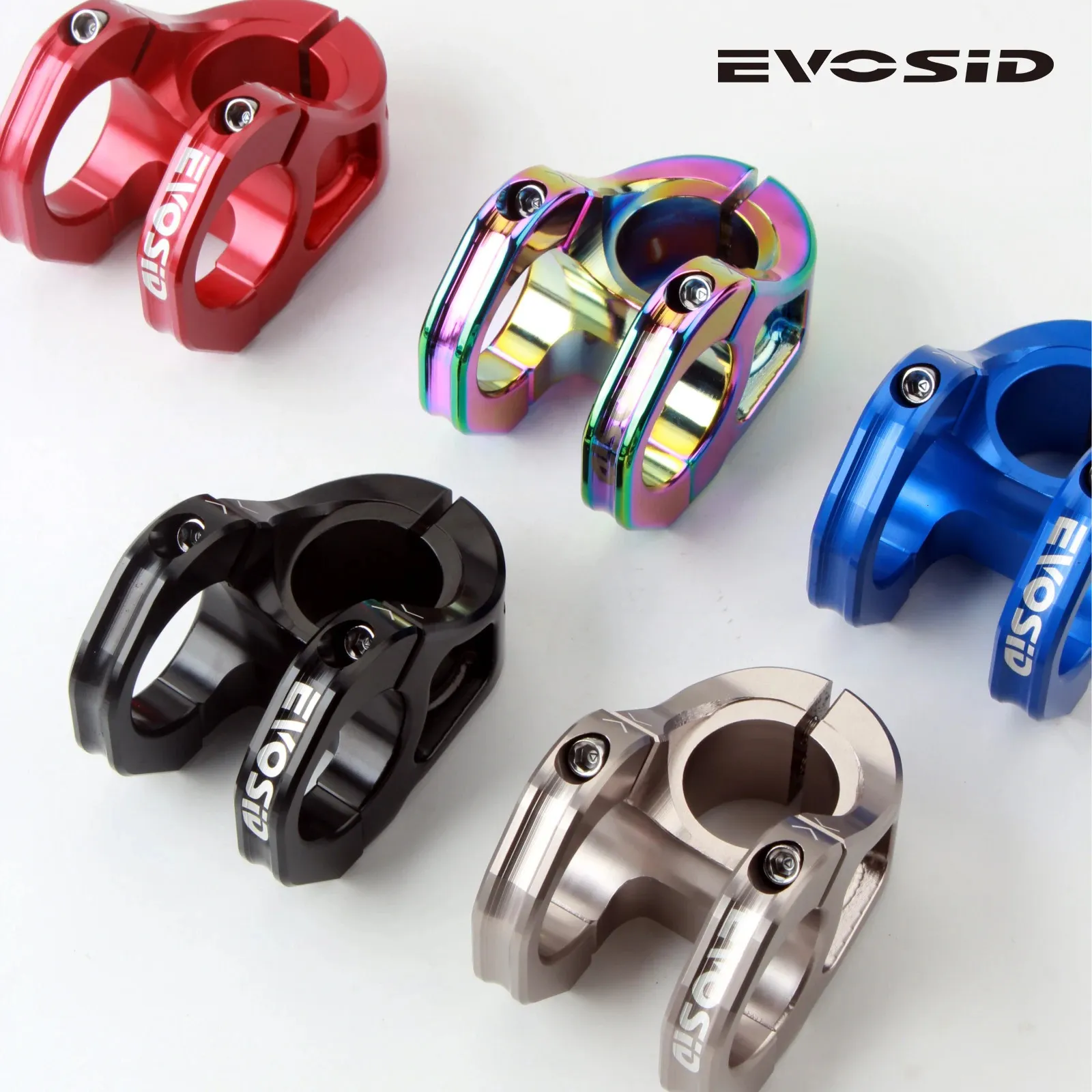 Evosid Dağ Bisikleti Kök 318mm Yol Bisiklet Köprüsü Kısa Güç 35mm Çubuk Gidon Tablo MTB Bisiklet Ayarlanabilir Yükseltici DH 240113