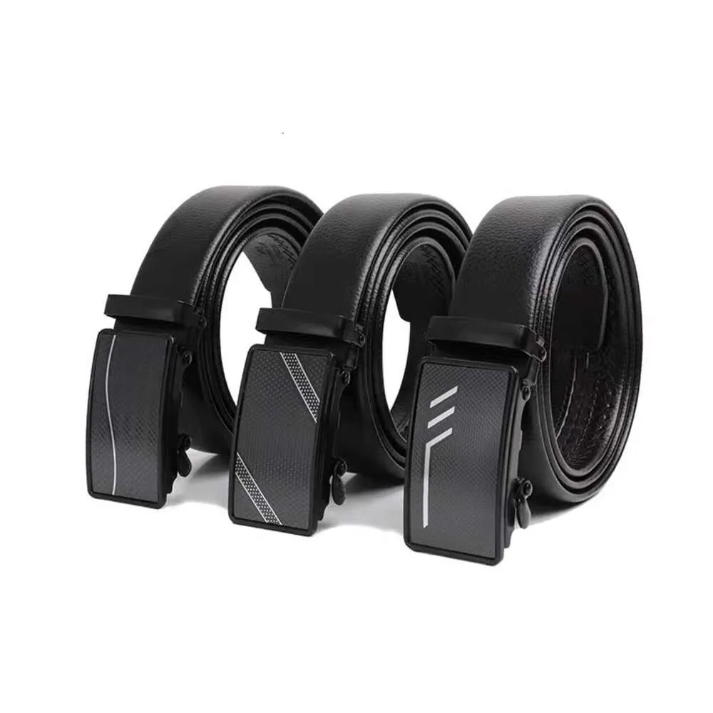 A1062 مخصص حزام التلقائي الأوتوماتيكي حزام تجاري الأشرطة التجارية كلاسيكية الأعمال التجارية الأسود الأصلي الأحزمة للرجال