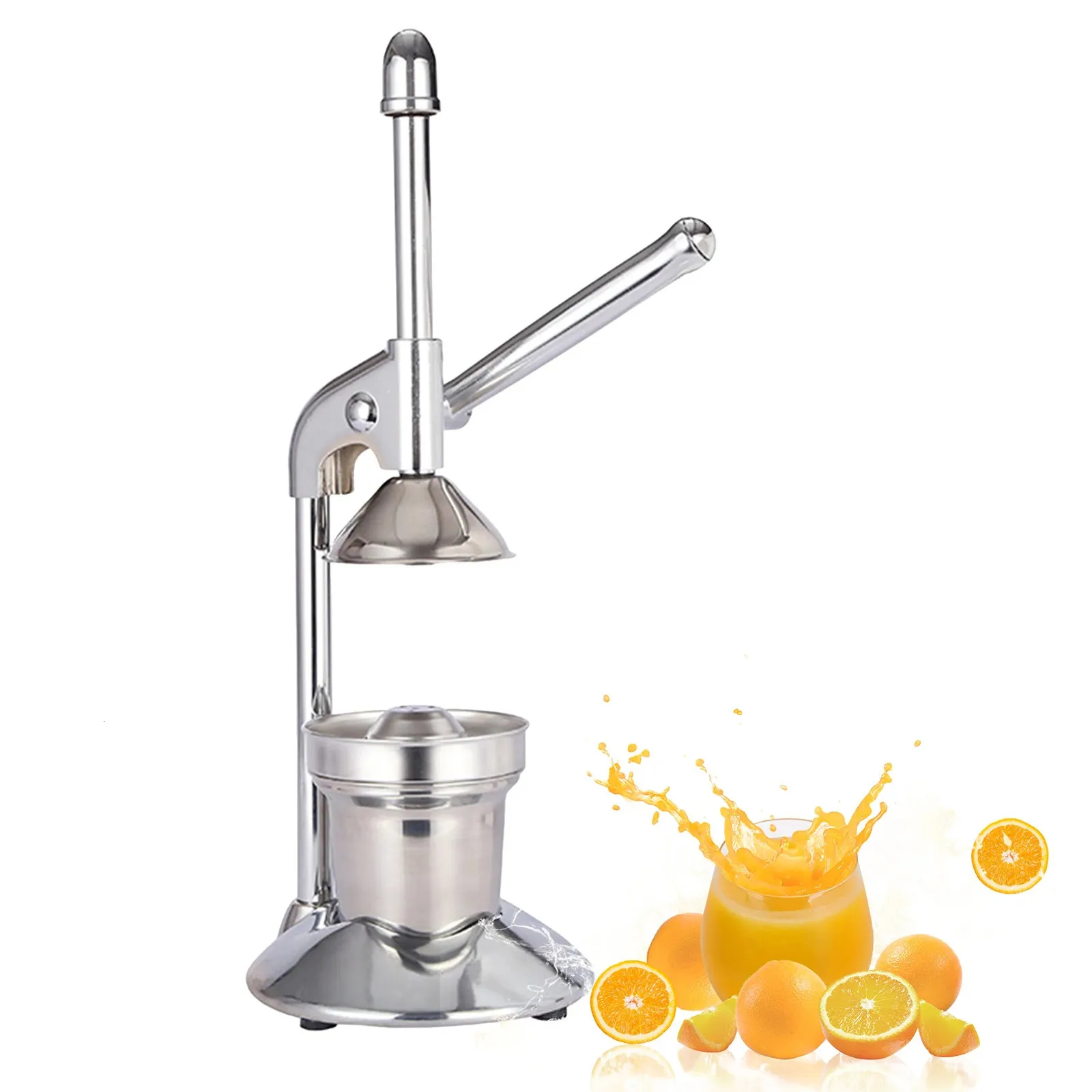 Professional Citrus Juicer Manual Press And Orange Squeezer Stainless Steel Countertop For Fresh Juice 240113