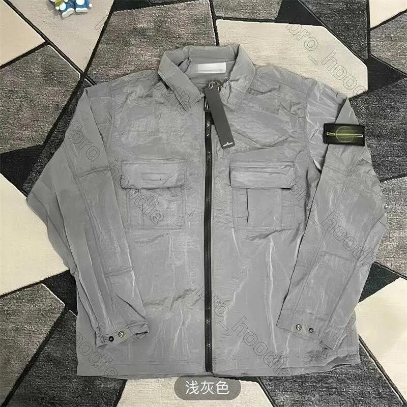 Stones Island Jacket Man Jumper Grapeestone Kurtki Kamienie Island Men Vest CP Hoodie Płaszcz Projektowanie odzieży wierzchniej Winter Jacket Top Oxford Oddychany przenośny 8yik