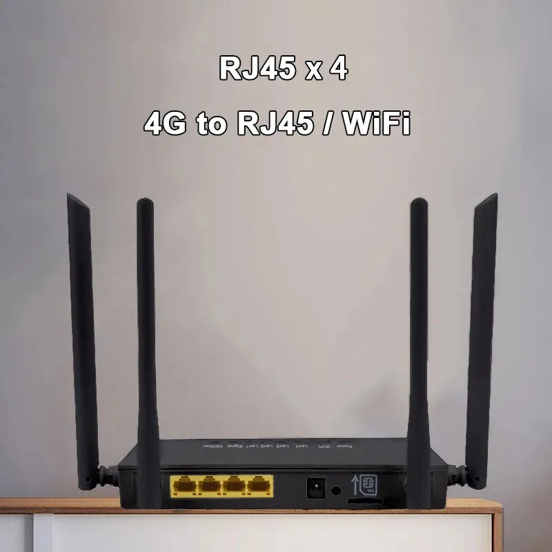 Routeur Portable WiFi 6 Avec Slot SIM - Double Bande, 32 Appareils, Idéal Pour Les Voyages Et La Maison