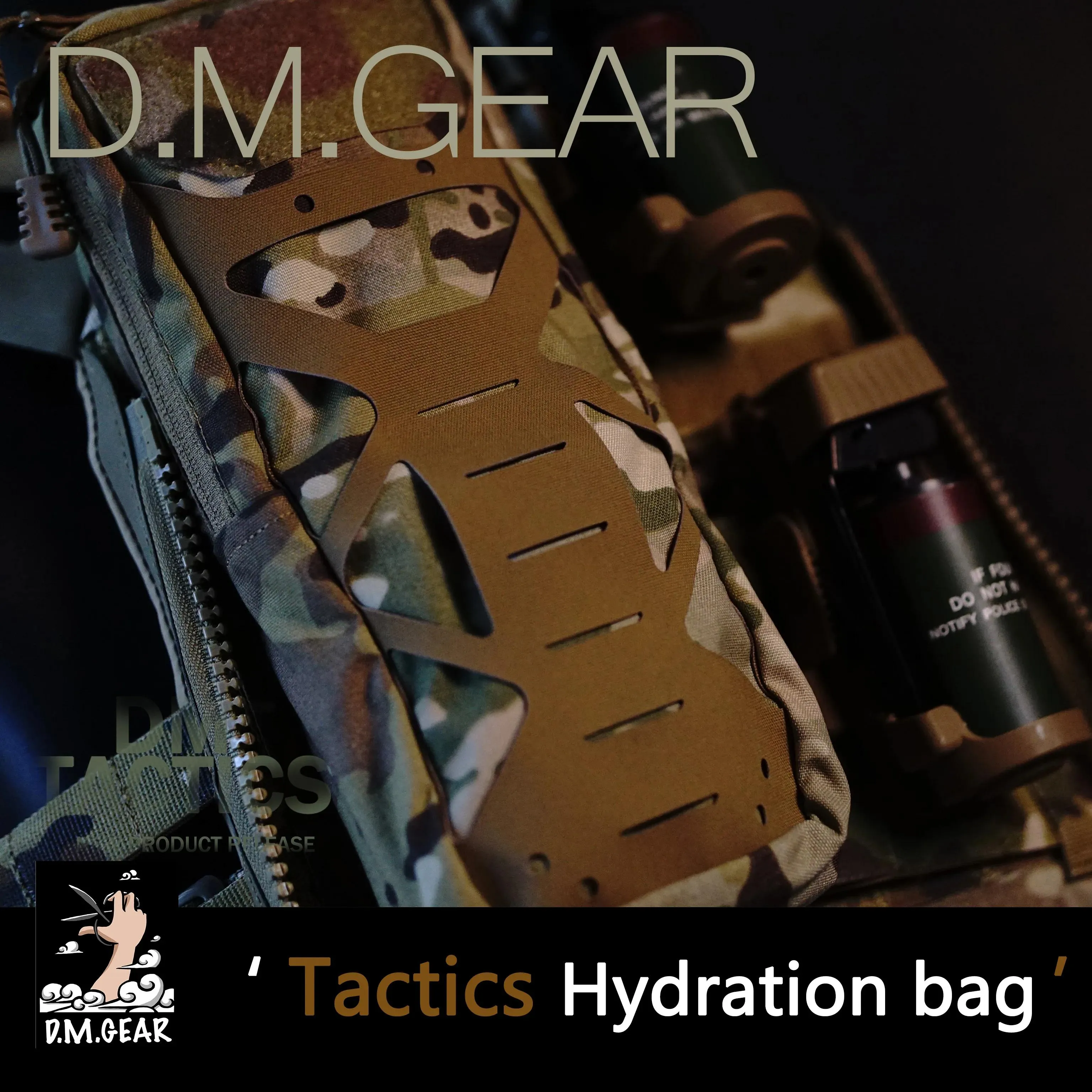 Talkie Dmgear Tactical Waterproof Water Bag Military Talkie Walkie Multifunction Molle Gear Hunt Equipment War Game Airsoft Paintball