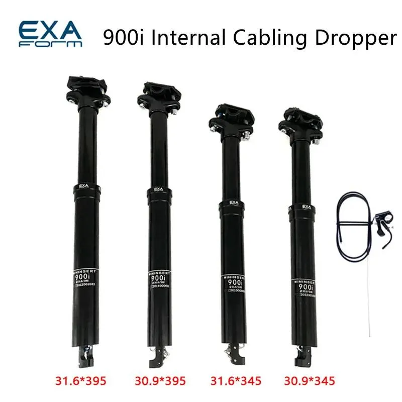 Posts Ks Exa Form 900i Height Adjustable Seatpost Dropper Post Bike Mtb Internal Routing 30.9 / 31.6 395mm Remote Seat Post