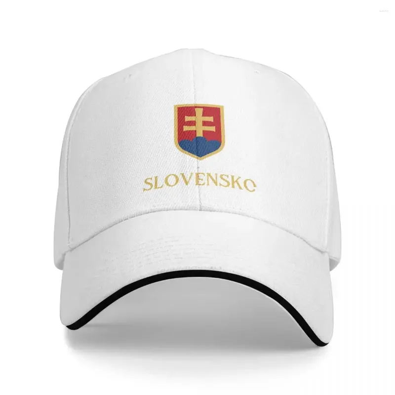 Basker Slovensko Gold 3 Baseball Caps Snapback Fashion Hats Dreable Casual Outdoor Unisex Polychromatic Customizable