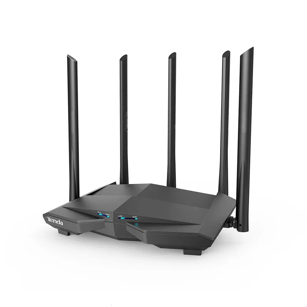 Tenda Routeur WiFi 6 vertical AX1500 Smart WiFi avec 4 ports Gigabit