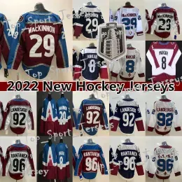 2022 stitched hockey jerseys Mikko Cale AD Landeskog Kuemper StanleyCup Rantanen Gabriel Finals Darcy Nathan show MacKinnon on the ic