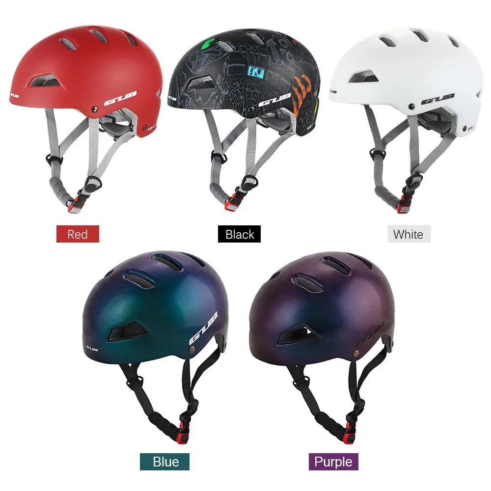 ヘルメットサイクリングヘルメットGUBアダルトOurDoor Multisport Skating Rock Climbing Scooter Protecive Safety Helmet Head Guard