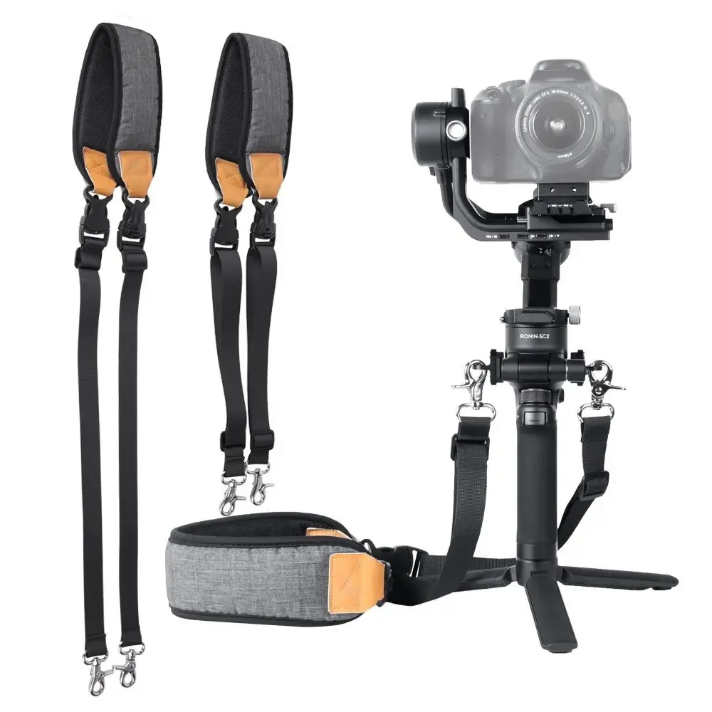 Acessório portátil universal de liberação rápida, alça de pescoço, cordão de ombro ajustável para DJI Ronin RS3 ProRSC 2RS 2SSC 240113