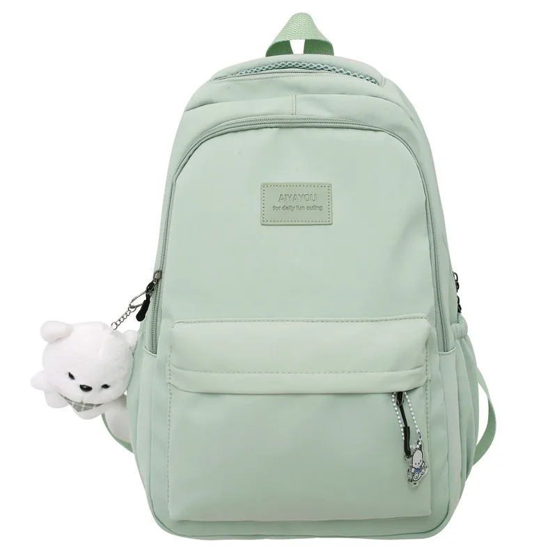 2024SS Neue Weibliche Mode Dame Hohe Kapazität Wasserdichte College Frauen Trendy Rucksack Laptop Schule Taschen Nette Mädchen Reise Bücher Tasche cool