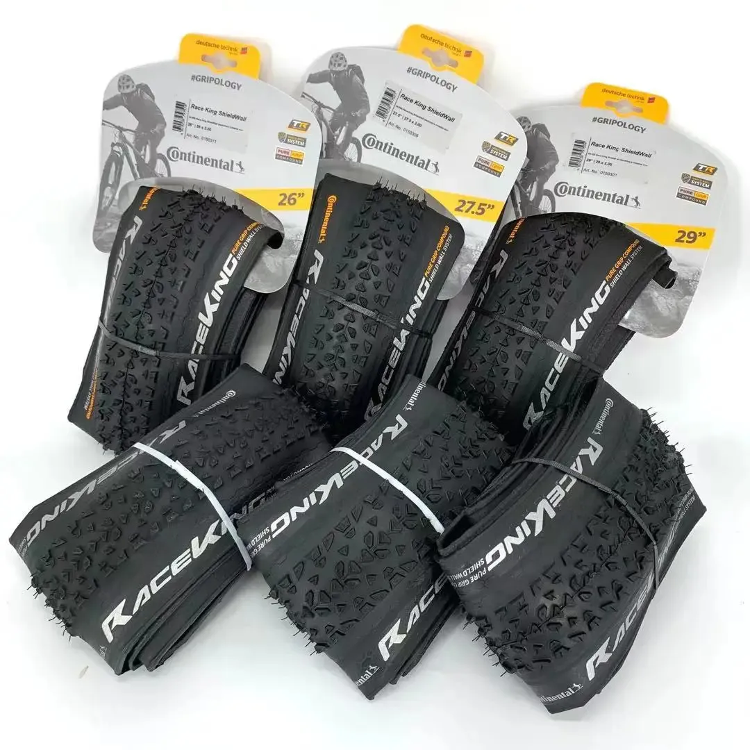 Pneumatico per bicicletta Continental Race King di mountain bike tubeless 26 275 29 20 220 29er MTB pieghevole 240113