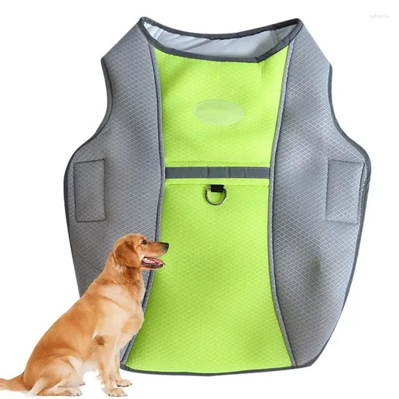Dog Carrier Reflective Vest Breathable Cool For Summer Multifunctional Weather Colorful Cooling