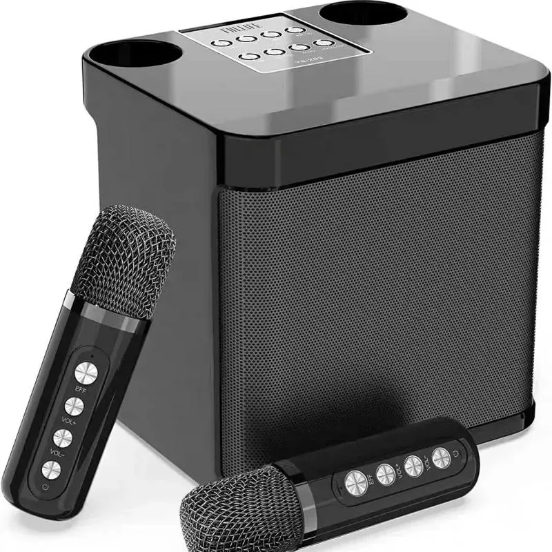 Alto-falantes YS203 Conveniente Home Karaoke Máquina Sem Fio Bluetooth Speaker Home Theater Sistema de Som Para Casa HIFI Estéreo Bluetooth