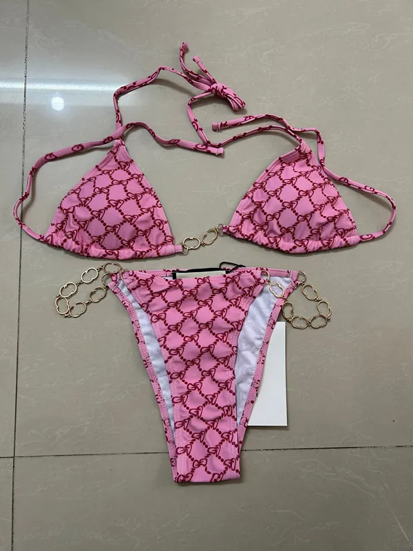 Lyxkvinnor badkläder designer bikini sexig sommar baddräkt mode kvinna strand badkläder kvinnlig biquini storlek s-xl gg88822