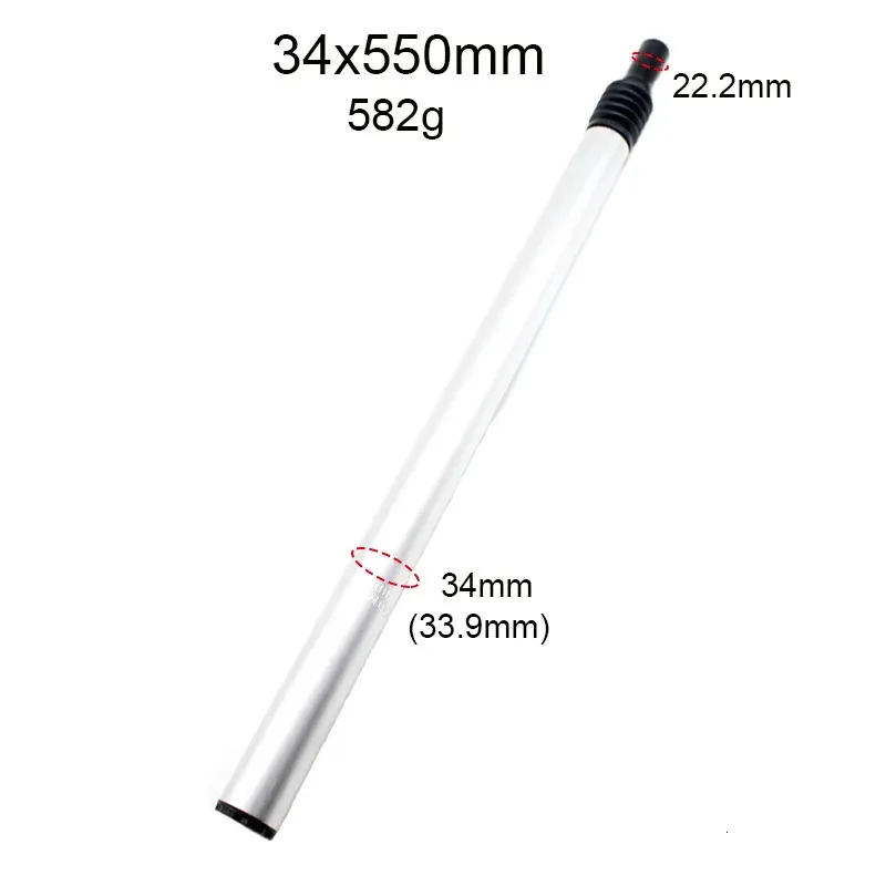 DHgate Ebike Seatpost Suspension Damping Seat Tube Aluminum Alloy Saddle Pole Fits 27.2 28.6 31.8 34mm Seat Tube Diameter 300 350 500 550 600mm Length for Folding Bikes Sports Outdoors