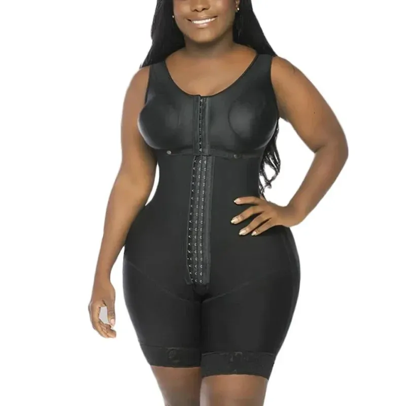 Donne Full Body Shaper Dimagrante Shapewear Controllo della pancia Biancheria intima Vita Trainer Riparazione postpartum Corsetto Fajas Colombianas 240113