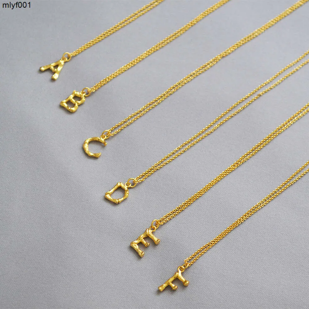 18k gouden roestvrijstalen letters ontwerper hanger kettingen voor vrouwen luxe cel merk schakelkettingen choker kruisketting sieraden cadeau