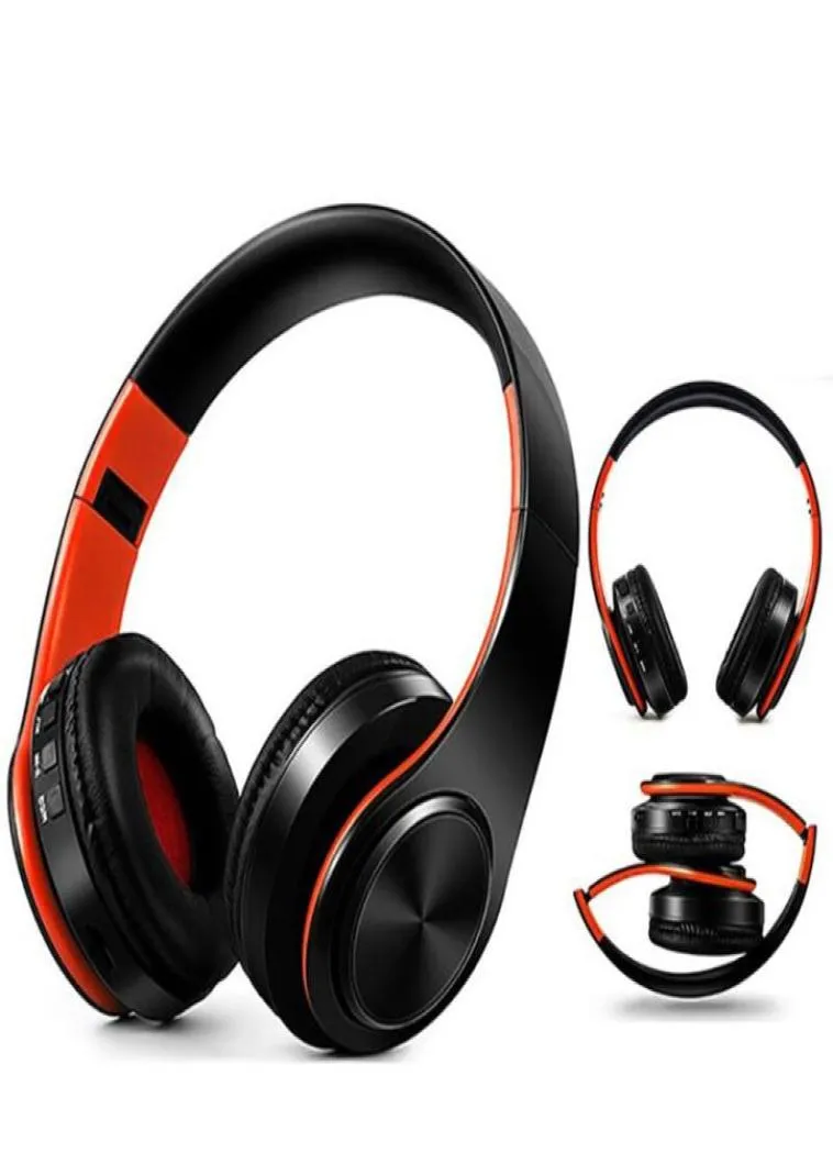 LPT660 Bluetooth Słuchawki słuchawki Zamorowanie Słuchawki bezprzewodowe HiFi Anilowanie przenośne słuchawki z mikrofonem do PC9178085