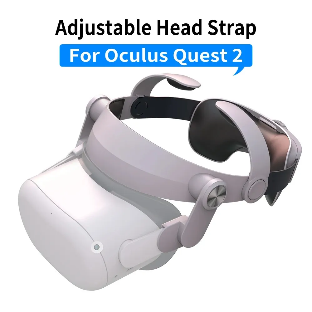 Replaceable Elite Strap for Oculus Quest 2 VR Headset Improve Comfort Adjustable Head Meta Accessories 240113