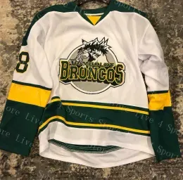 Hockey Jerseys Custom Men's Humboldt Jerseys Hockey Tyler MacPherson 18 #Humboldtstrong 3 LABELLE Good Quality Stitched Any Name Number Size