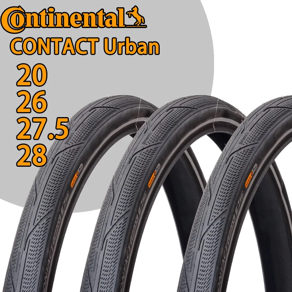 Continental Contact Urban Wire Bead Bicycle Tire of Ebike Electric Bicycle 622 584 559 20 26 275 28 Inch Hybird Bike 240113